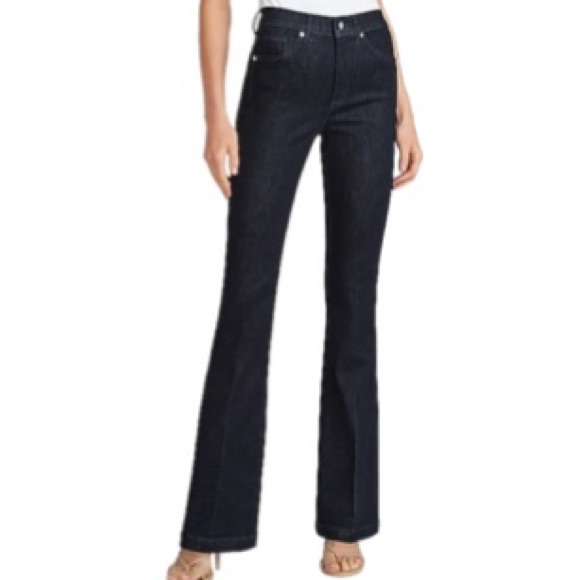 Express Bootcut High Rise Dark Wash Stretch Denim Jeans Size 12r